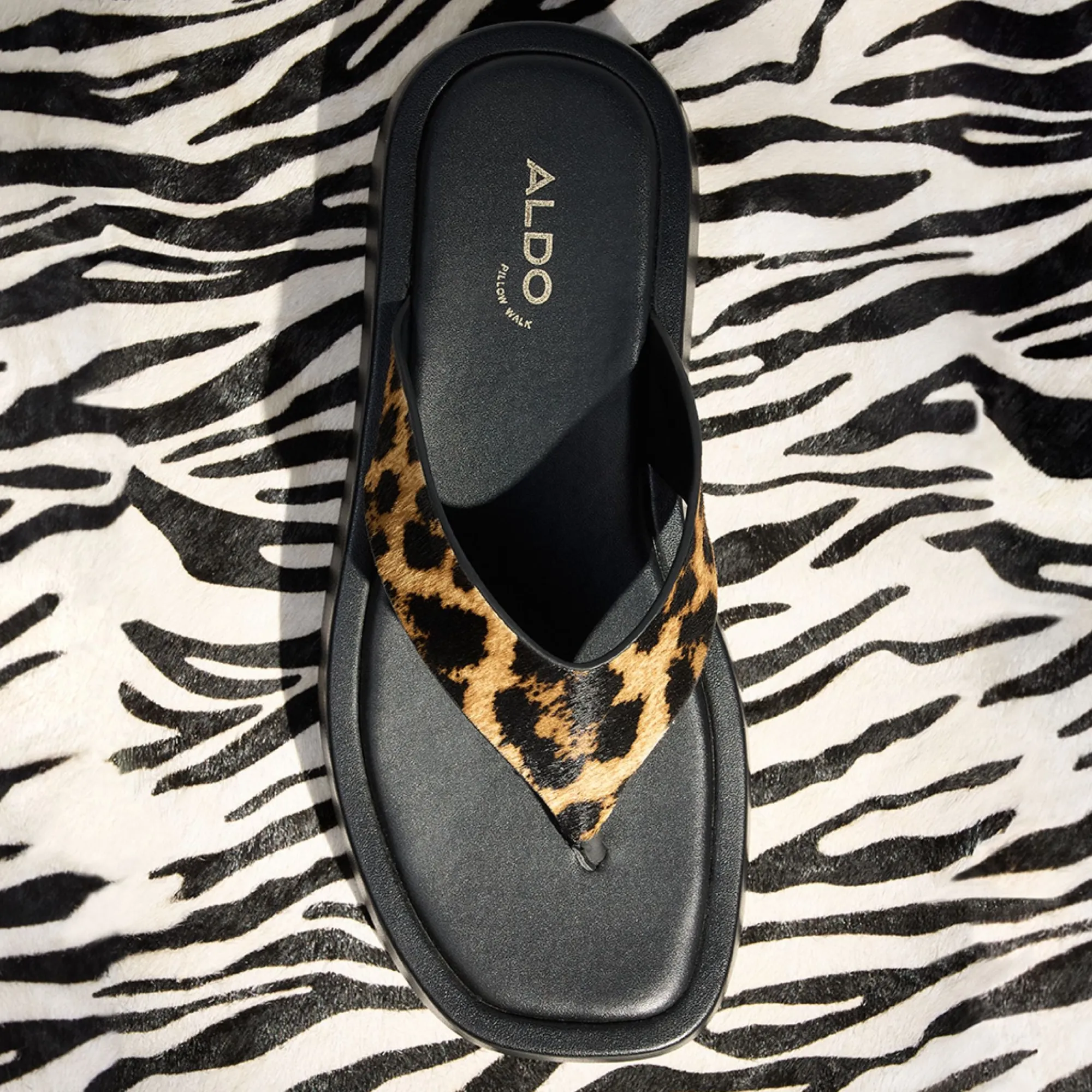 Thong Sandals|Flat Sandals^ALDO Grettle Brown Multi