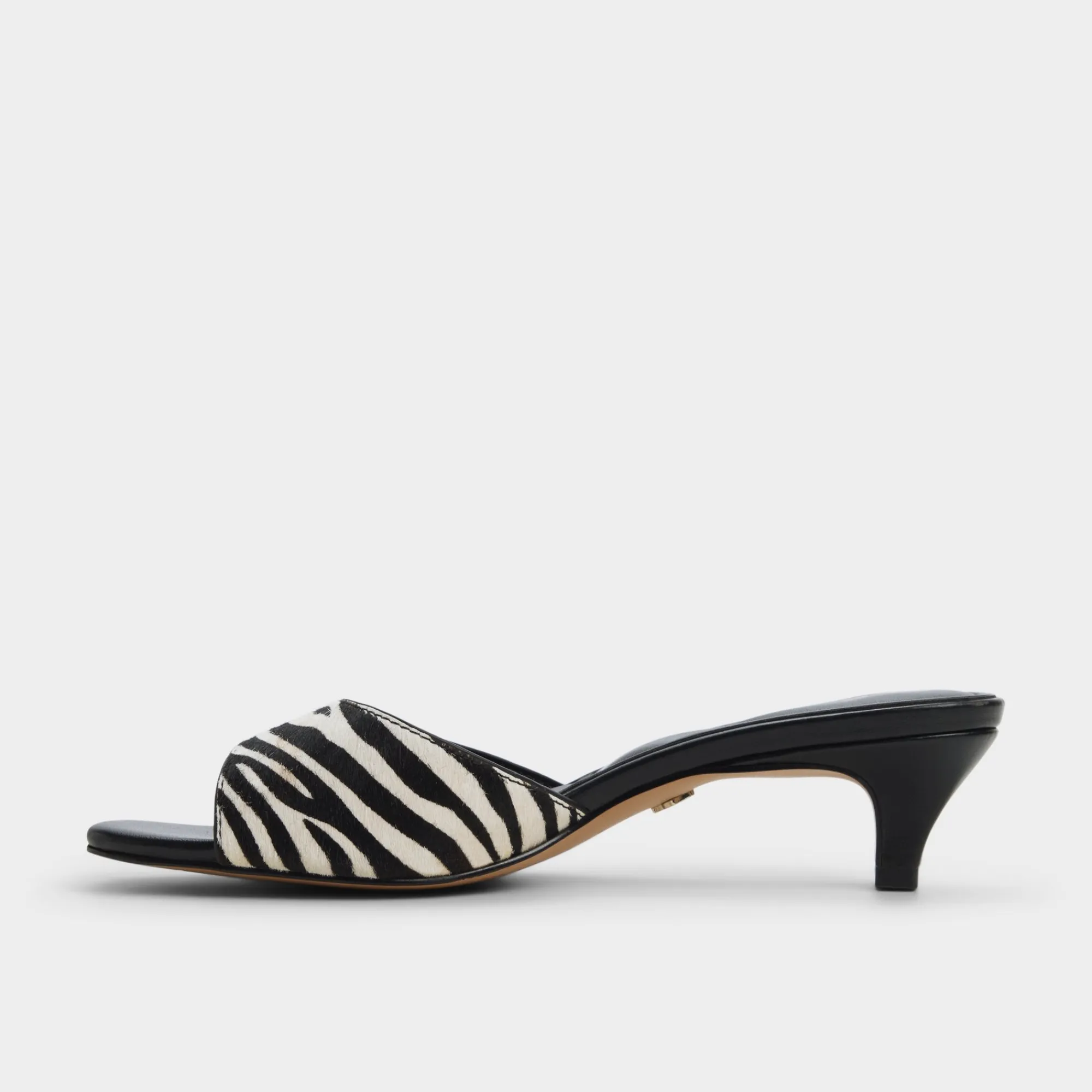 Mules|Kitten Heels^ALDO Haeden White/black