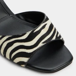 Mules|Kitten Heels^ALDO Haeden White/black