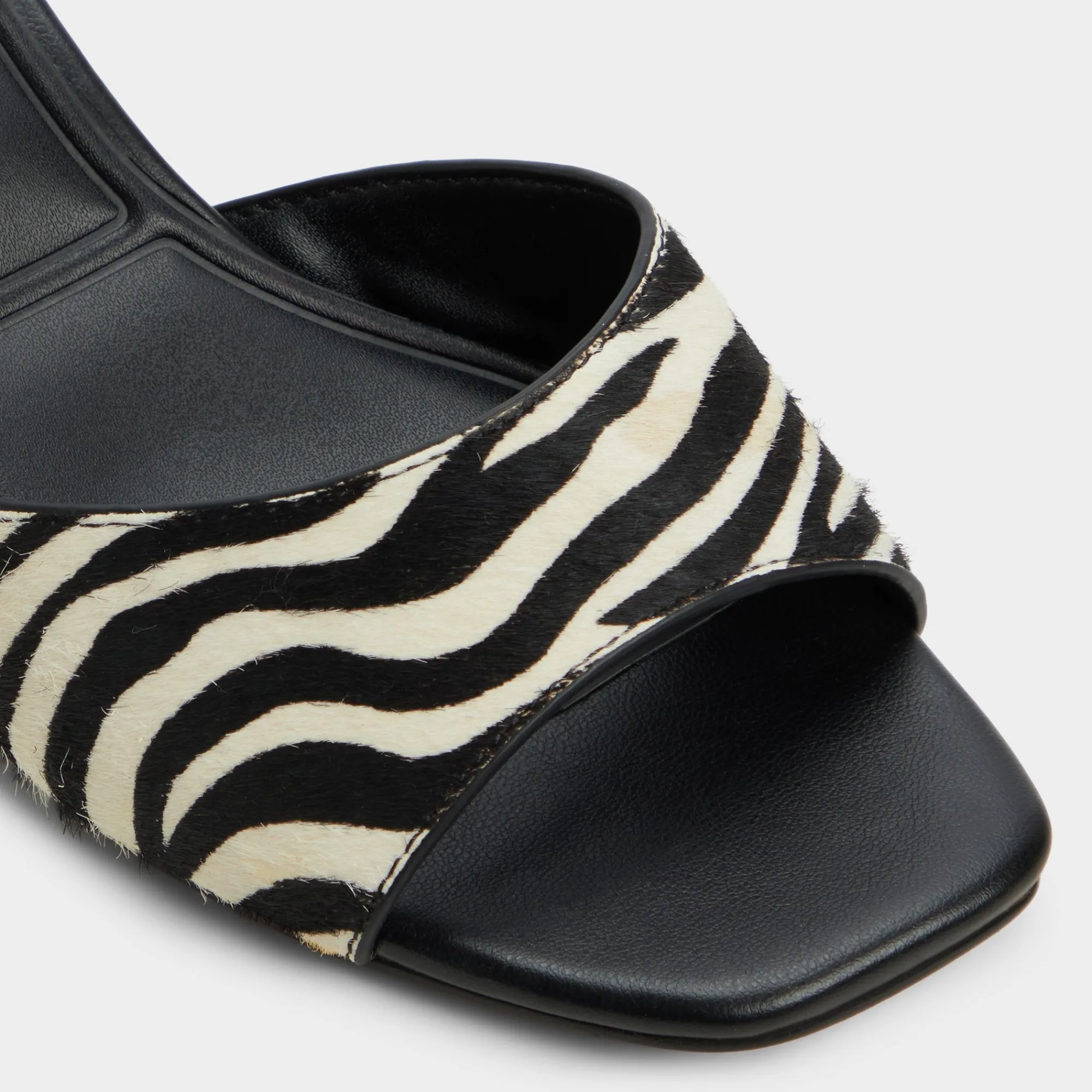 Mules|Kitten Heels^ALDO Haeden White/black