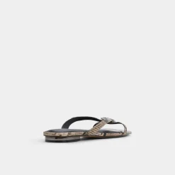 Flat Sandals^ALDO Iliria White/black