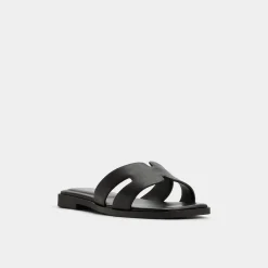 Flat Sandals^ALDO Itsandal Black