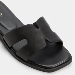 Flat Sandals^ALDO Itsandal Black