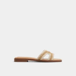 Flat Sandals^ALDO Itsandal Beige