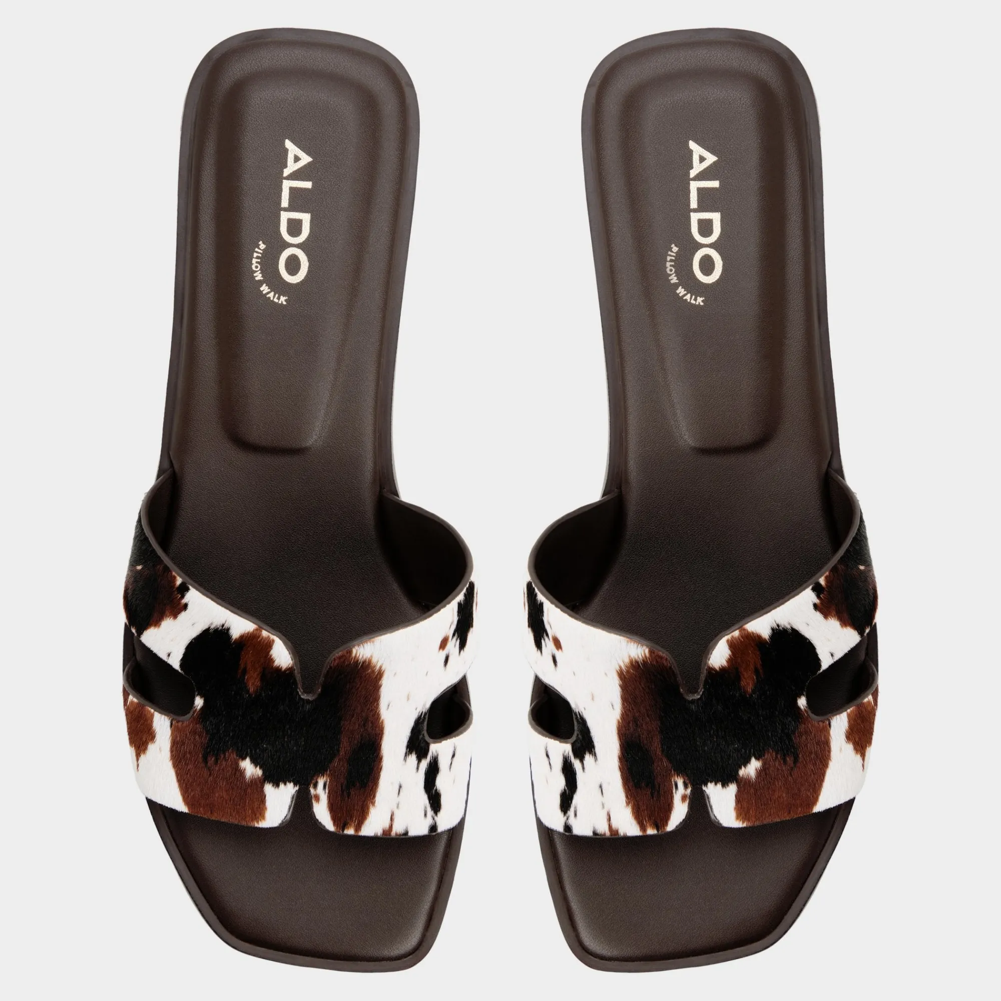 Flat Sandals^ALDO Itsandal Open brown