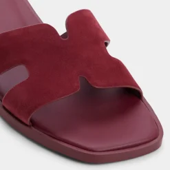 Flat Sandals^ALDO Itsandal Bordo