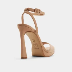 Platform Heels^ALDO Ivette Medium Beige