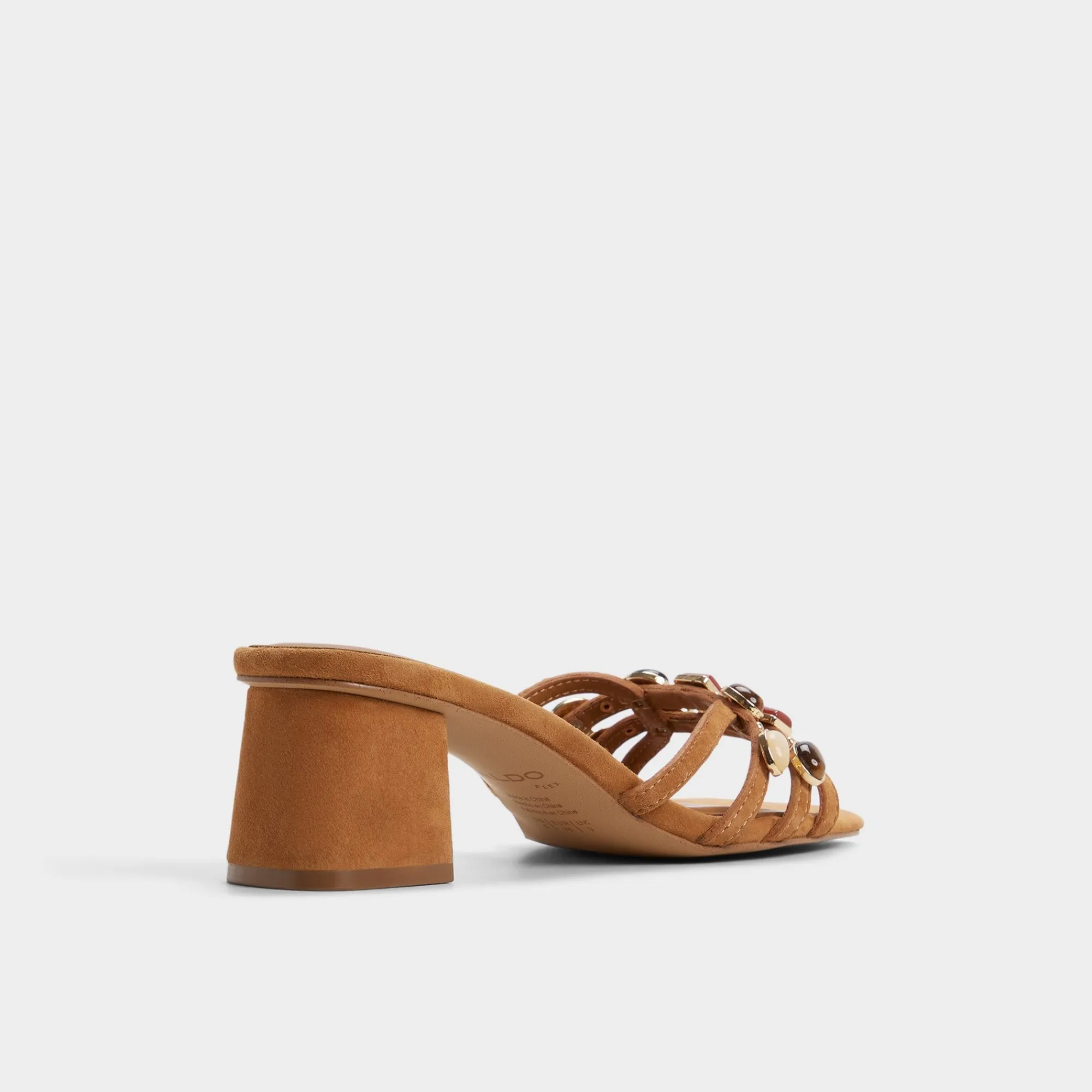 Block Heels^ALDO Jemstone Medium brown