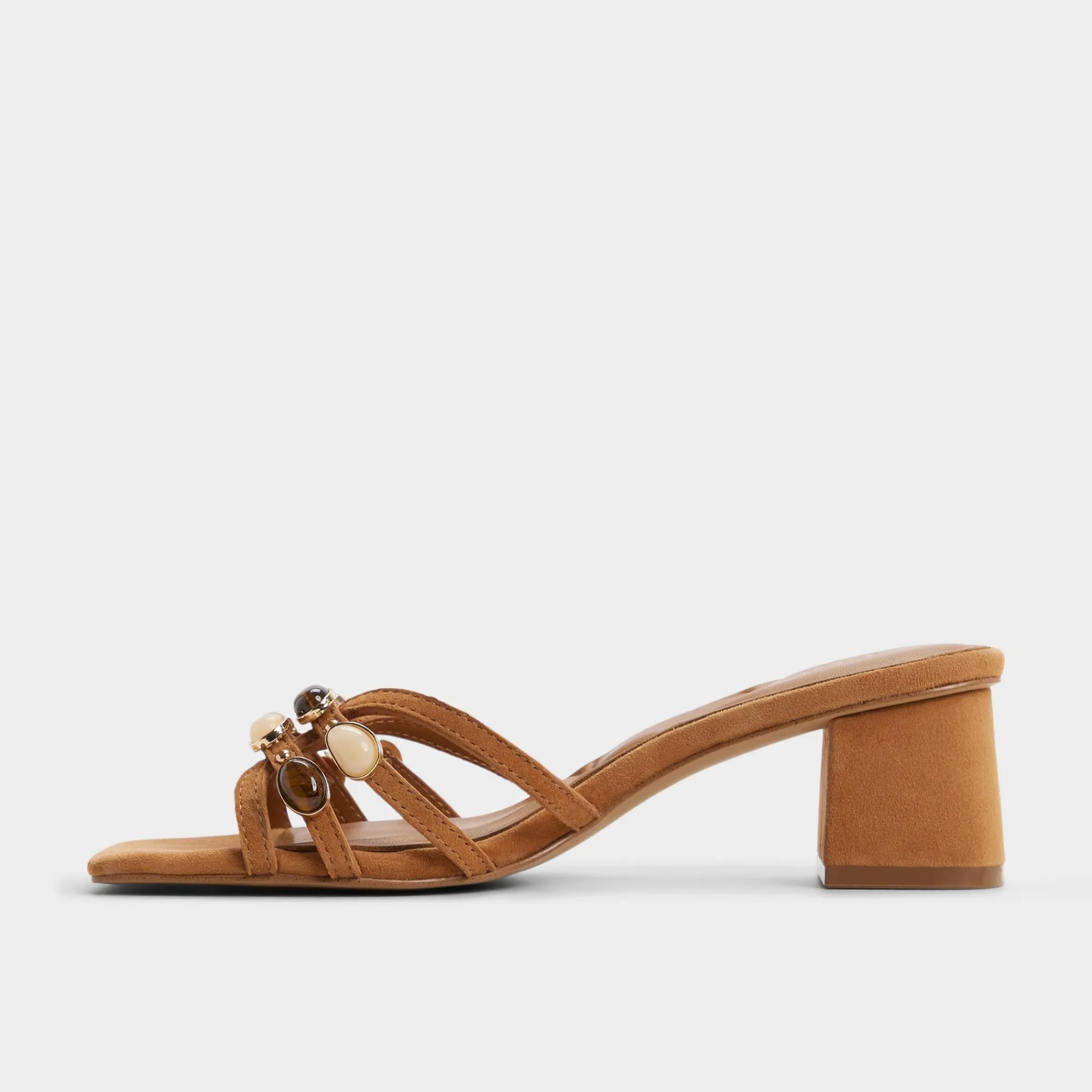 Block Heels^ALDO Jemstone Medium brown