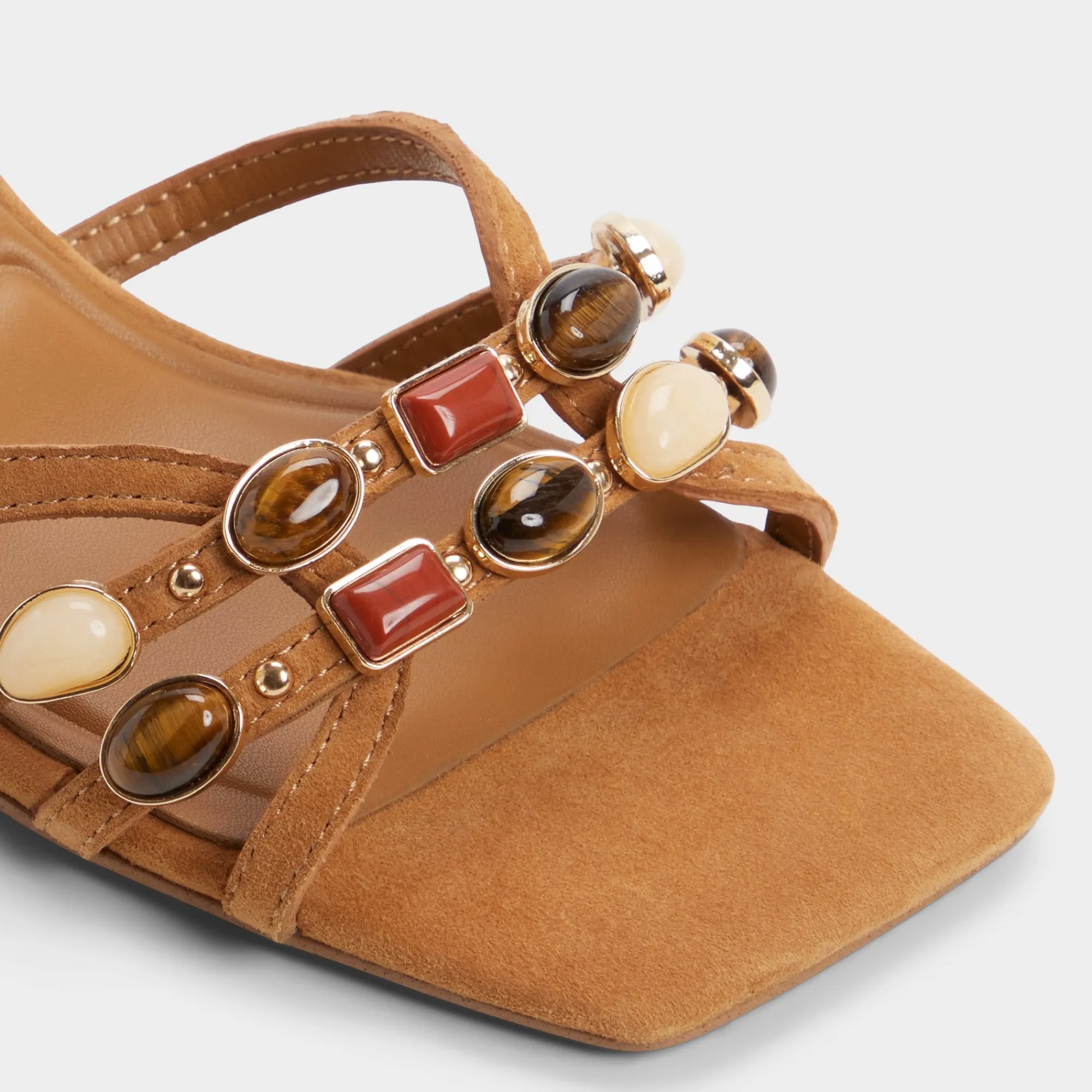 Block Heels^ALDO Jemstone Medium brown