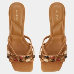 Block Heels^ALDO Jemstone Medium brown