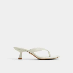 Thong Sandals|Kitten Heels^ALDO Jump White/bone