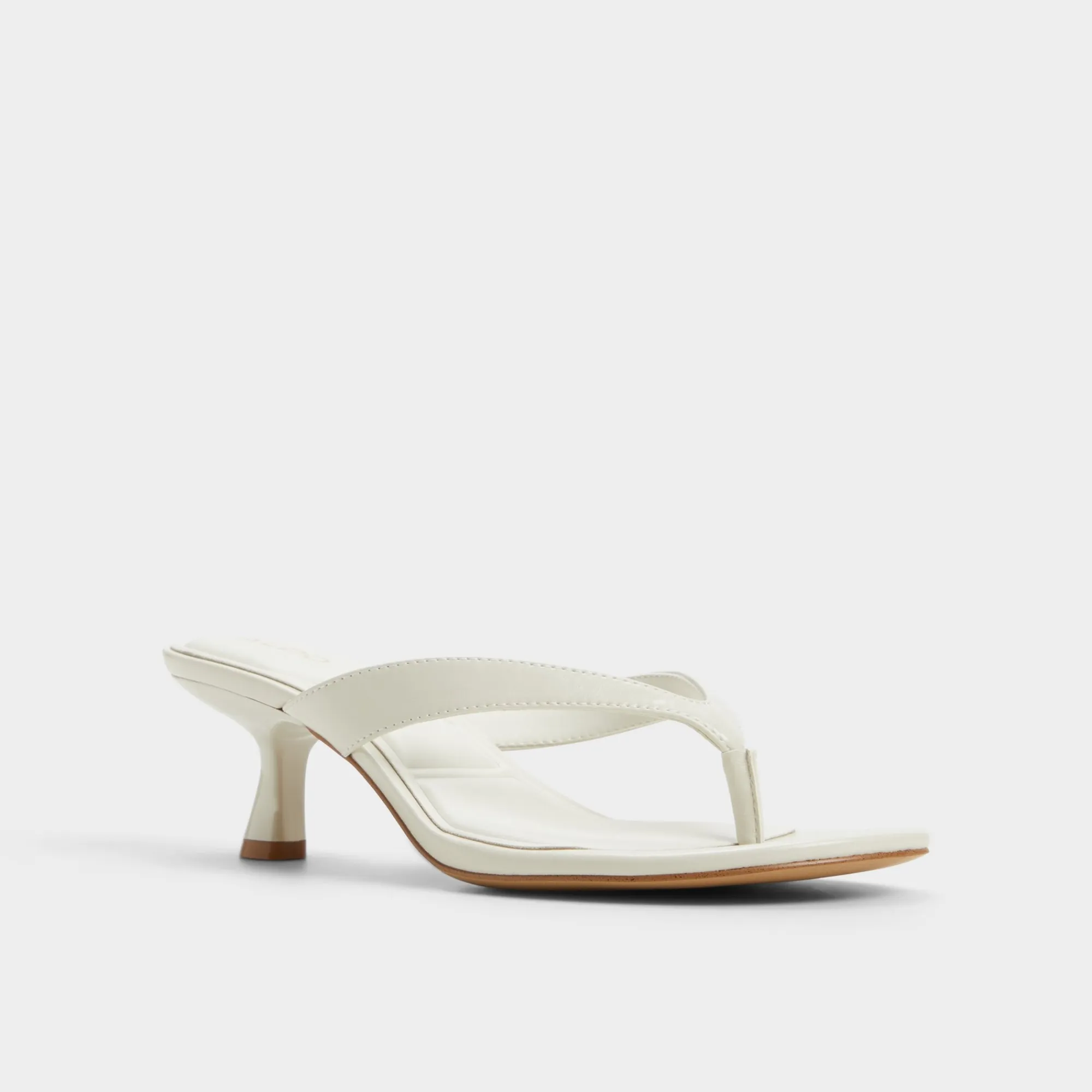 Thong Sandals|Kitten Heels^ALDO Jump White/bone
