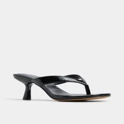 Thong Sandals|Kitten Heels^ALDO Jump Black