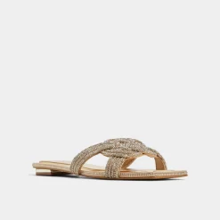 Flat Sandals^ALDO Karlina Gold