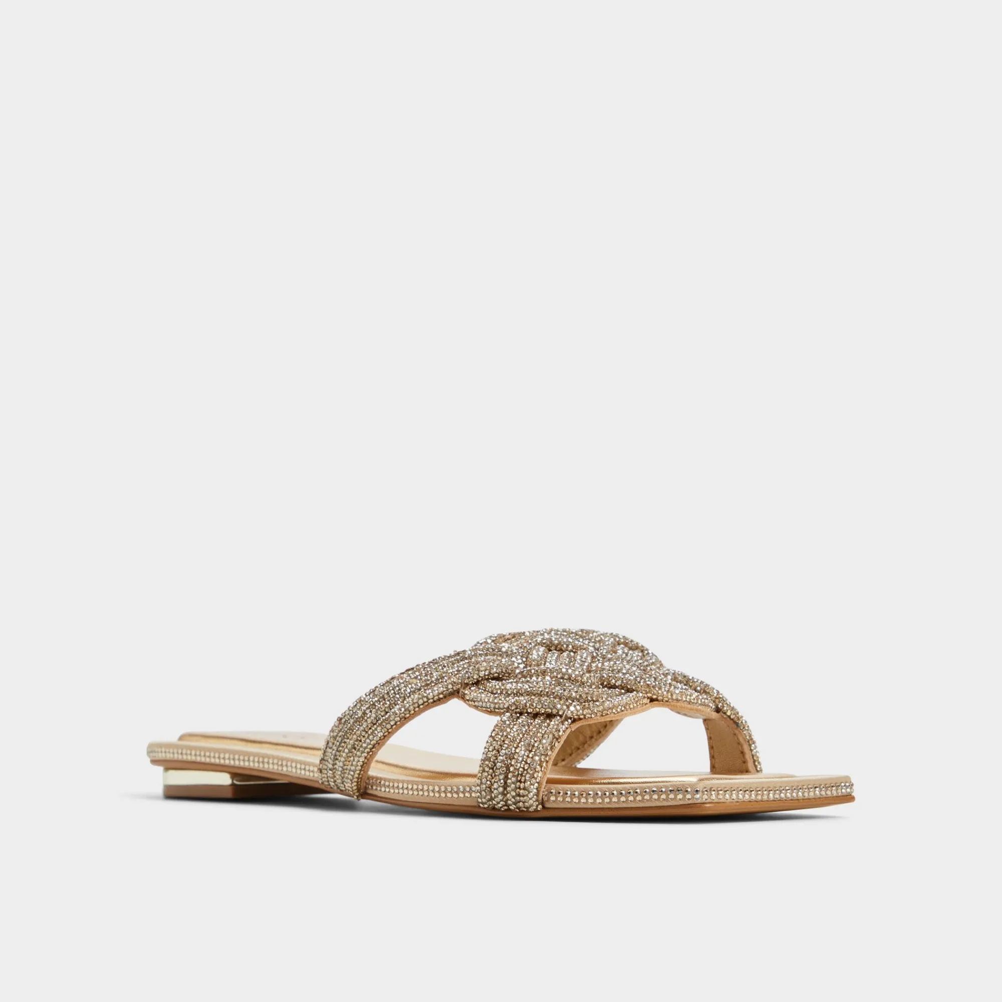 Flat Sandals^ALDO Karlina Gold