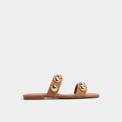 Flat Sandals^ALDO Katalena Medium Brown