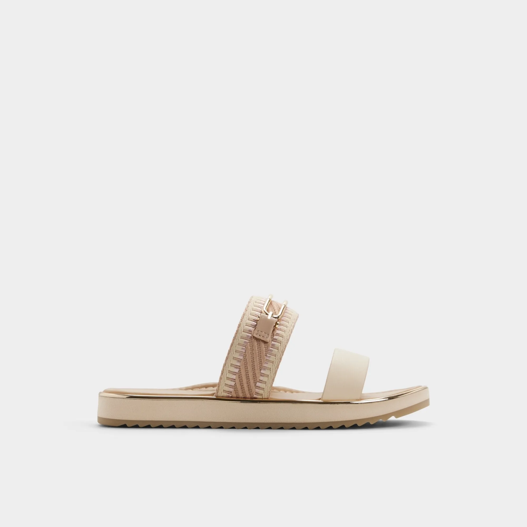 Flat Sandals^ALDO Lagoon Beige combo