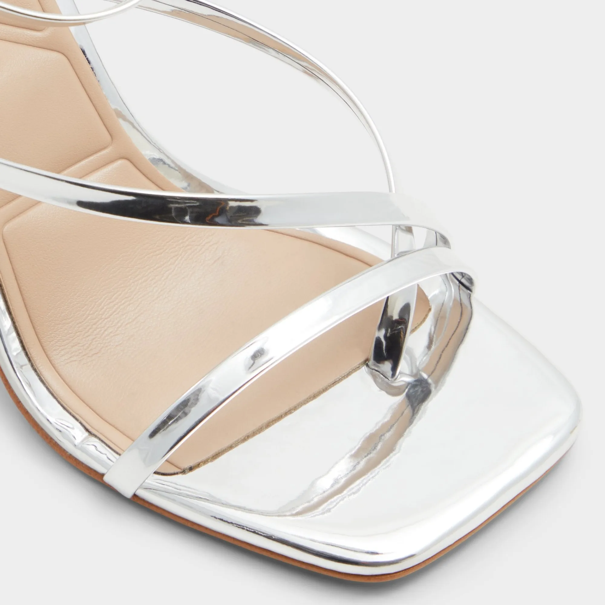 Block Heels^ALDO Laurader Silver