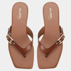 Thong Sandals|Flat Sandals^ALDO Leonnia Medium brown