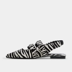 Ballet Flats^ALDO Lotheillan White/Black