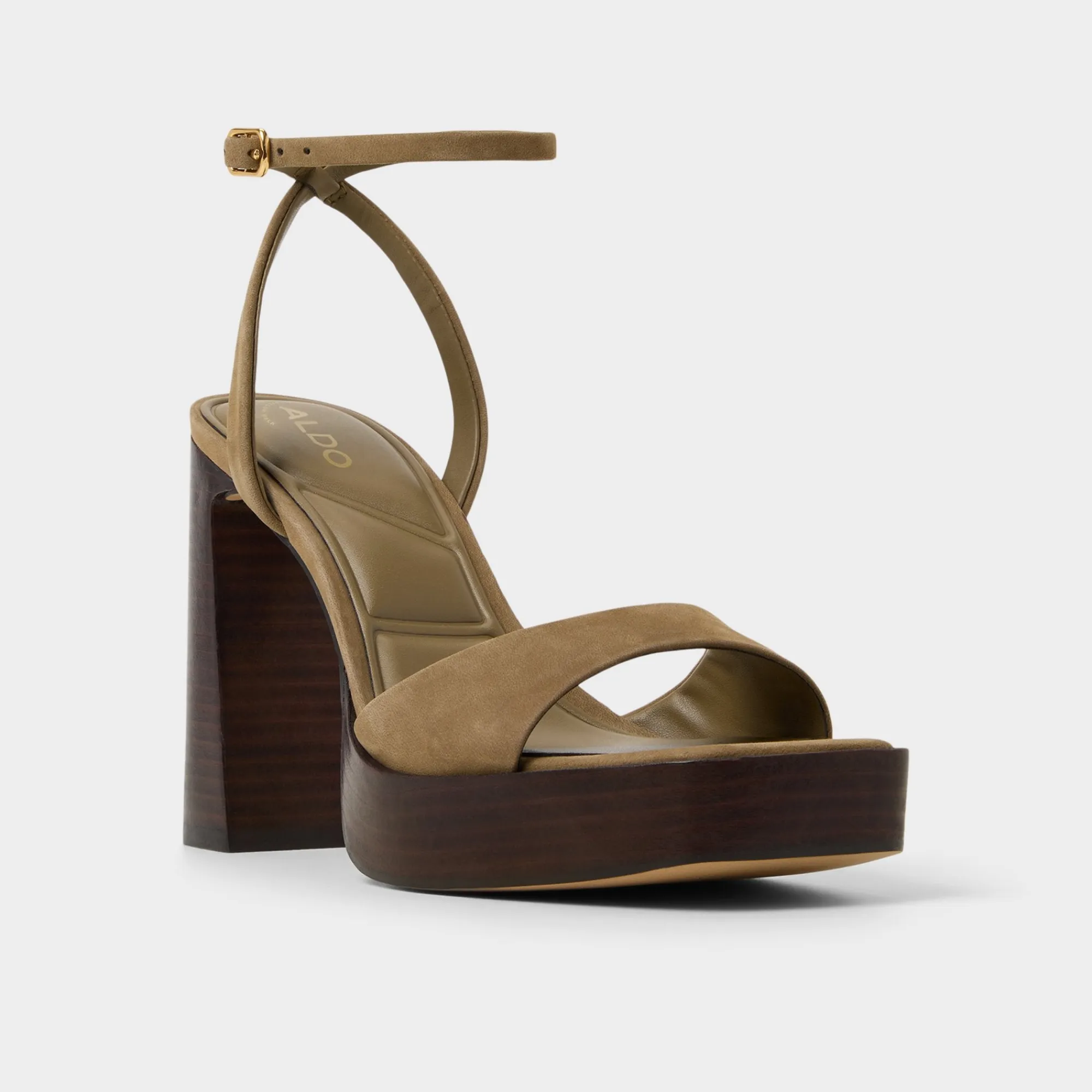 Platform Heels^ALDO Lothon Other Green