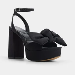 Platform Heels^ALDO Luscious Black