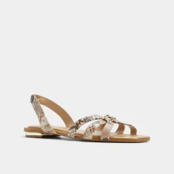 Flat Sandals^ALDO Marassita Brown Multi