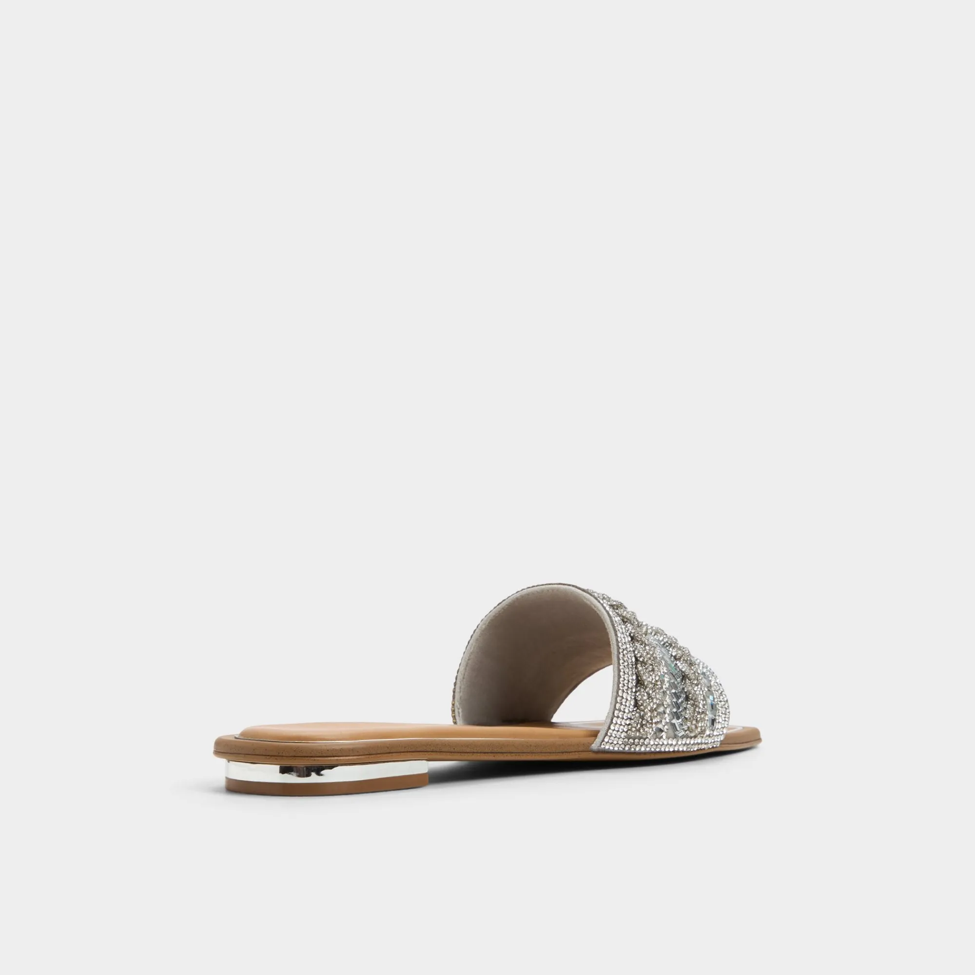 Flat Sandals^ALDO Navalia Silver