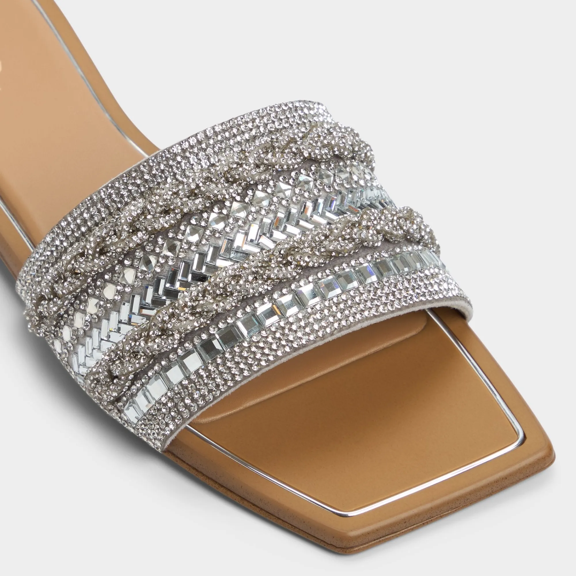 Flat Sandals^ALDO Navalia Silver