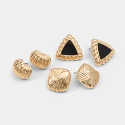 Water Resistant Jewelry|Earrings^ALDO Noire Black/gold multi