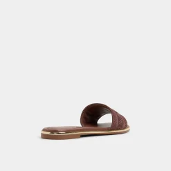 Flat Sandals^ALDO Oceania Medium Brown