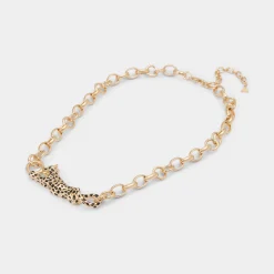 Accessories|Necklaces^ALDO Panthere Black/gold multi