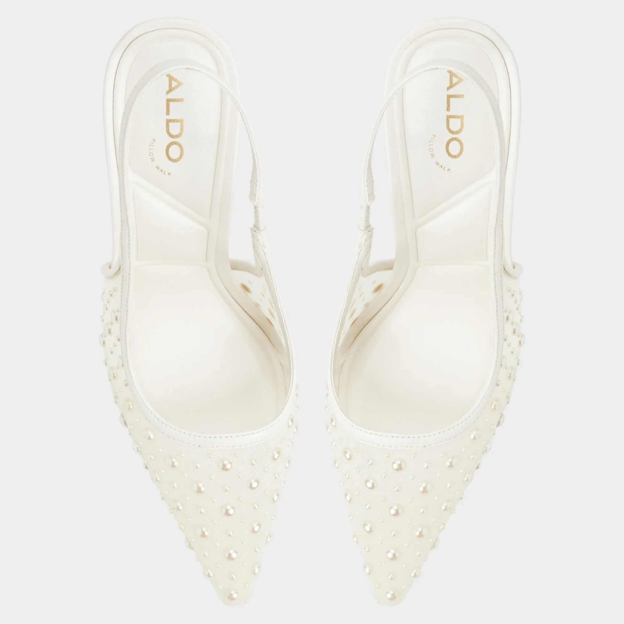 Slingbacks|Pumps^ALDO Pearlescent Other White