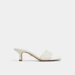 Mules^ALDO Pearlia White