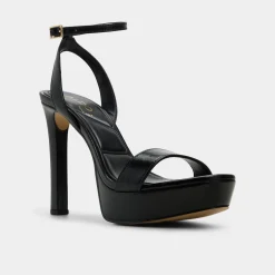 Platform Heels^ALDO Portside Black