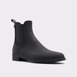 Black Boots^ALDO Rain Black Overflow