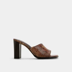 Mules|Block Heels^ALDO Re-sophia Brown multi