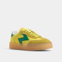 Sneakers^ALDO Retrostep Yellow Multi