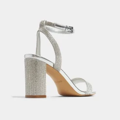 Block Heels^ALDO Rhiannon Silver