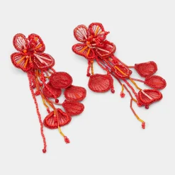 Accessories|Earrings^ALDO Rosellia Red