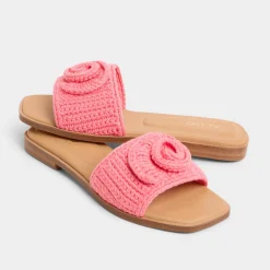 Flat Sandals^ALDO Sabbia Medium Pink