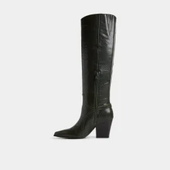 Tall Boots^ALDO Saddle Dark green