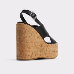 Platform Heels^ALDO Sandcastle Black