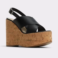 Platform Heels^ALDO Sandcastle Black