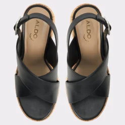 Platform Heels^ALDO Sandcastle Black