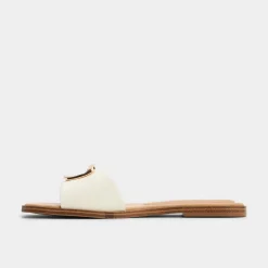 Flat Sandals^ALDO Tidella White