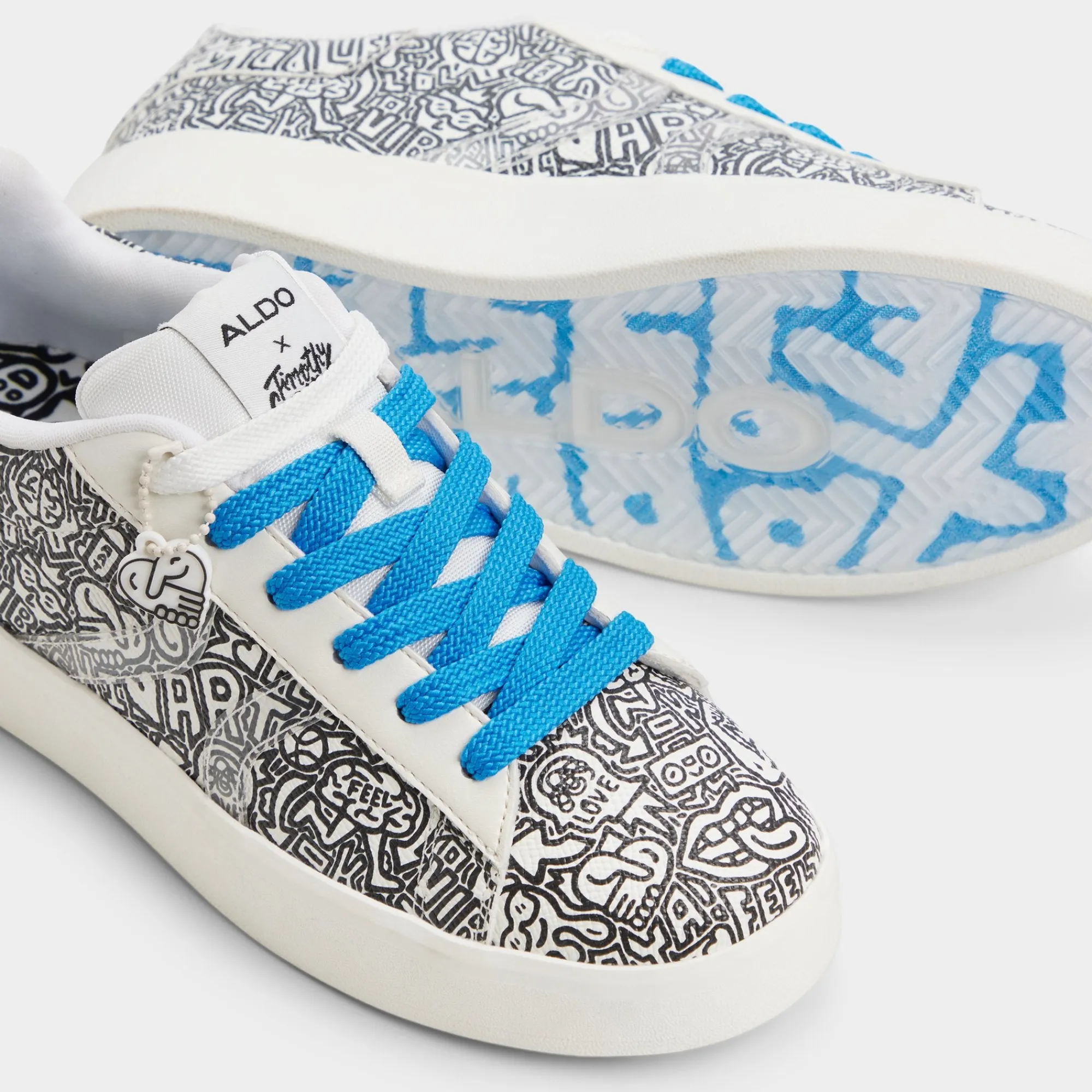 Sneakers^ALDO Timothy Goodman White/black