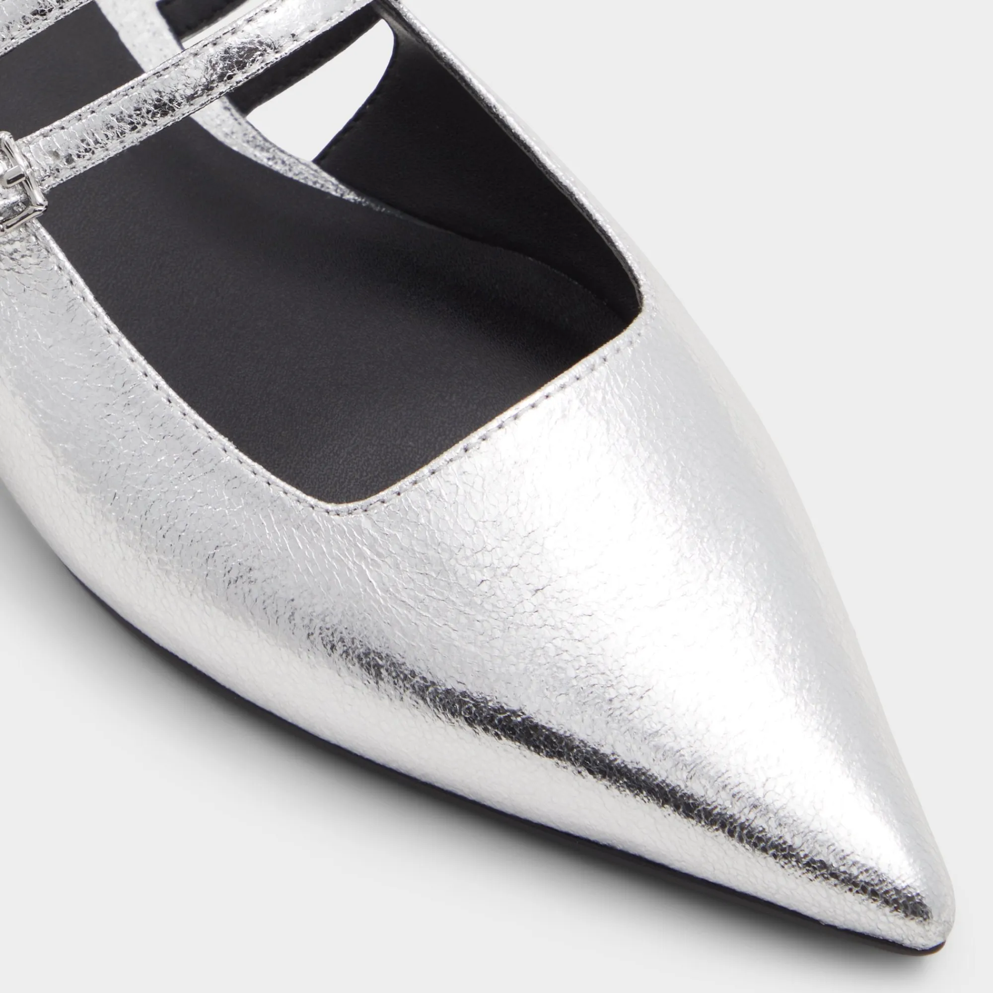 Block Heels^ALDO Tossa Silver