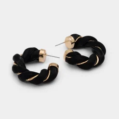Accessories|Earrings^ALDO Twists Black/gold multi